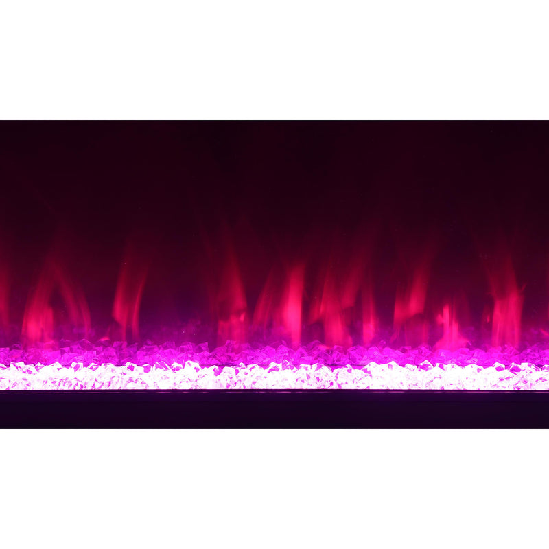 Coaster Furniture Vallerie 710023 71" TV Stand with Visual Flame Box - White IMAGE 18