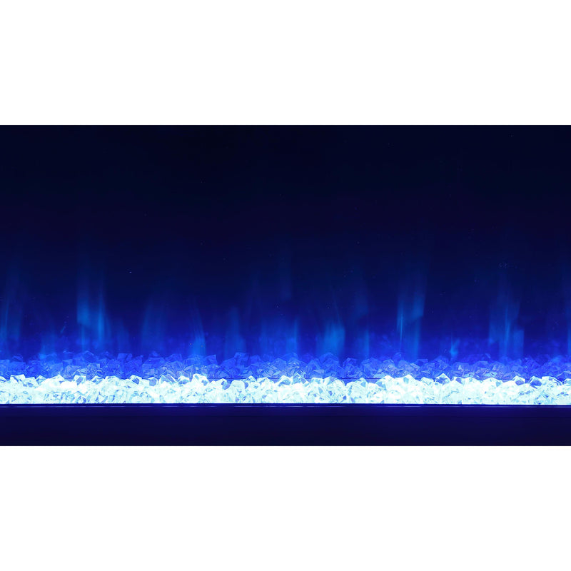 Coaster Furniture Vallerie 710023 71" TV Stand with Visual Flame Box - White IMAGE 8