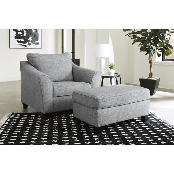 Benchcraft Mathonia 51903U2 Oversized Chair and Ottoman IMAGE 1