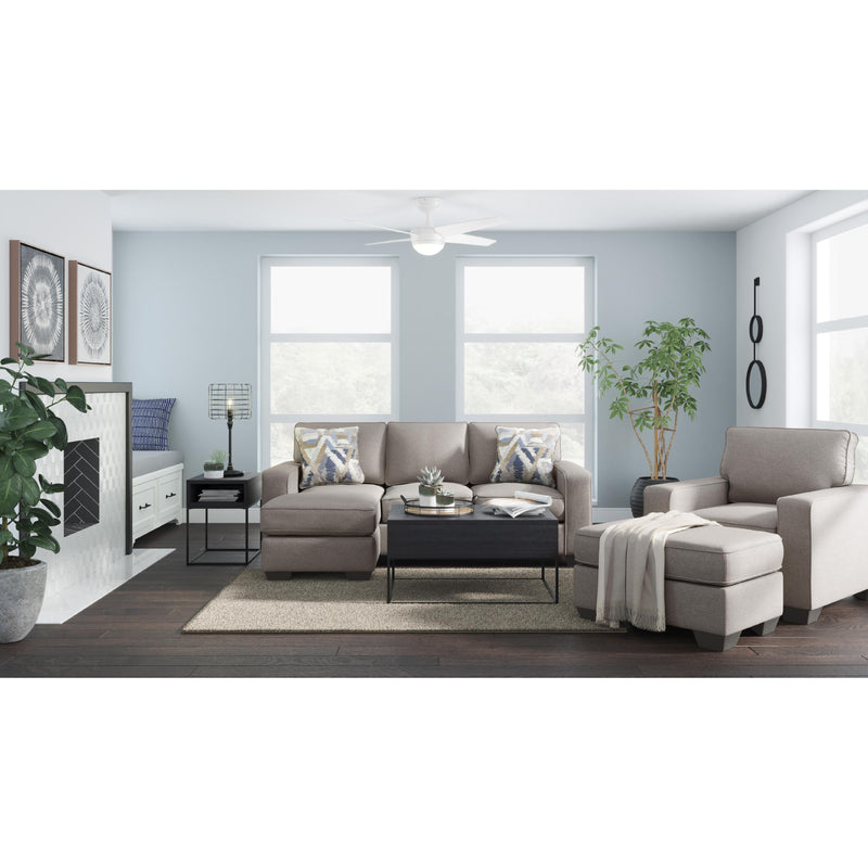 Signature Design by Ashley Greaves 55104U4 Chair and Ottoman IMAGE 2