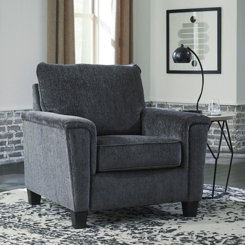 Signature Design by Ashley Abinger 83905U4 Chair and Ottoman IMAGE 2
