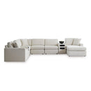 Signature Design by Ashley Modmax 92103S47 8 pc Sectional with Chaise and Audio Consoles IMAGE 1