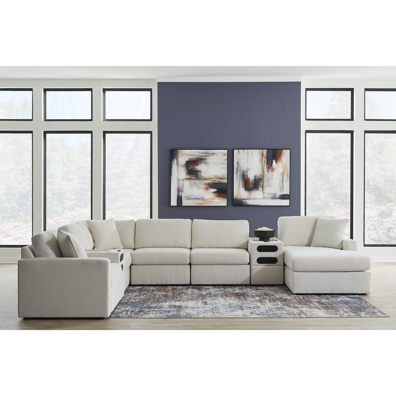 Signature Design by Ashley Modmax 92103S48 8 pc Sectional with Chaise and Audio Consoles IMAGE 2