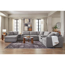 Signature Design by Ashley Modmax 92104S49 8 pc Sectional with Audio System and Chaise IMAGE 3