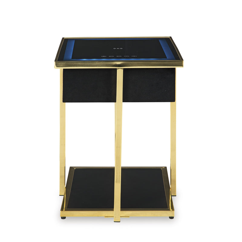 Signature Design by Ashley Rexwell A4000681 Accent Table with Speaker IMAGE 2
