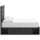 Signature Design by Ashley Hollivern B2108B15 Full Panel Storage Bed IMAGE 4