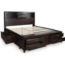 Signature Design by Ashley Vanmore B479B7 California King Storage Bed IMAGE 2