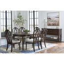 Signature Design by Ashley Lavinton D764-01 Dining Upholstery Side Chair IMAGE 9