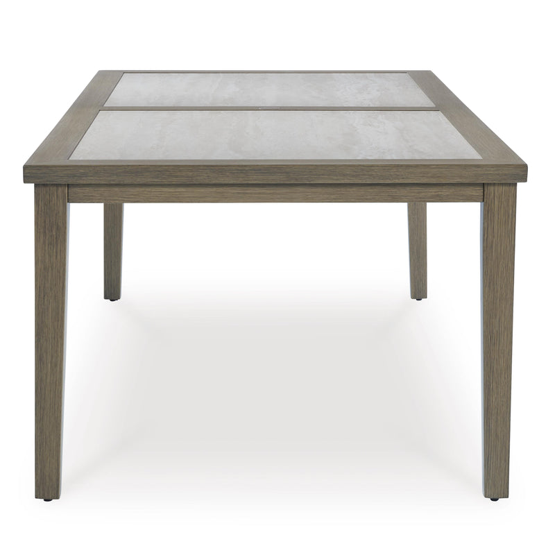 Signature Design by Ashley Rainier Ranch P701-625 Rectangular Dining Table with Umbrella Option IMAGE 3