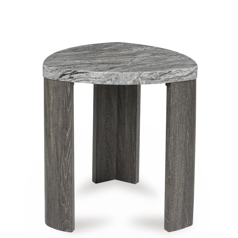 Signature Design by Ashley Surmour T600-6 Triangle End Table IMAGE 2
