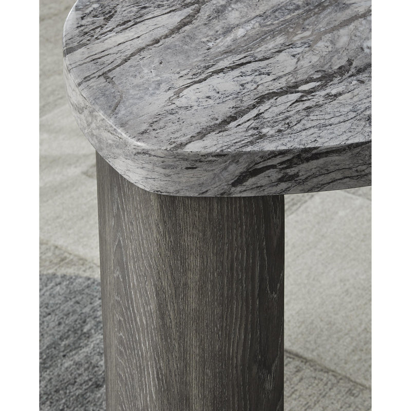 Signature Design by Ashley Surmour T600-6 Triangle End Table IMAGE 5