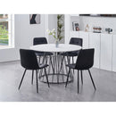 IFDC Round Dining Table with Pedestal Base T-1590 IMAGE 2