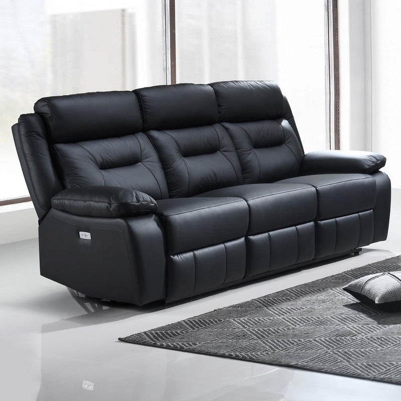 IFDC Power Reclining Leather Match Sofa IF 8110 - S IMAGE 1
