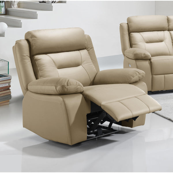 IFDC Power Leather Match Recliner IF 8111 - C IMAGE 1