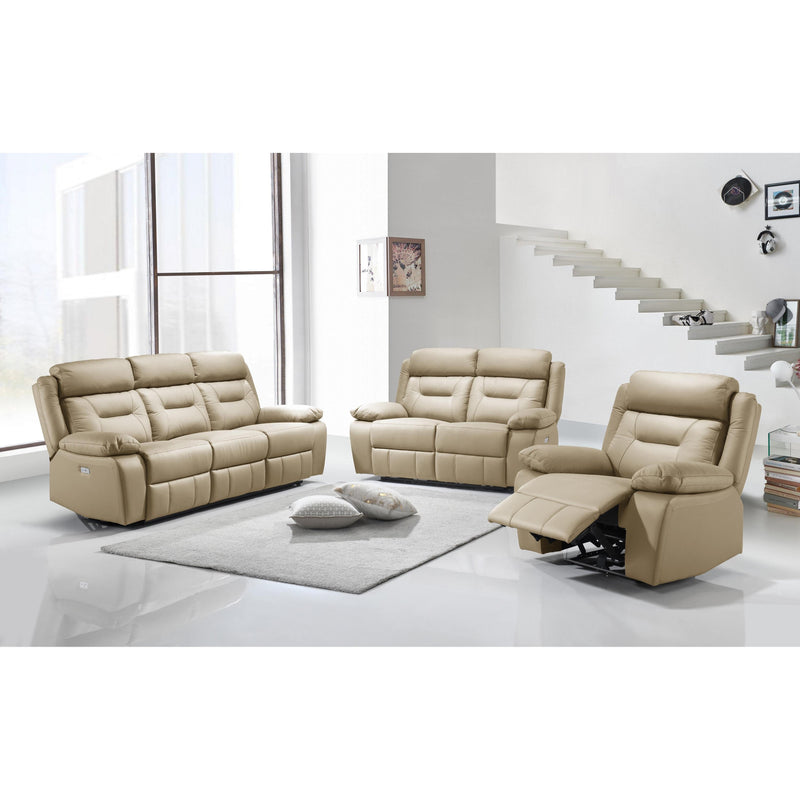 IFDC Power Reclining Leather Match Sofa IF 8111 - S IMAGE 2