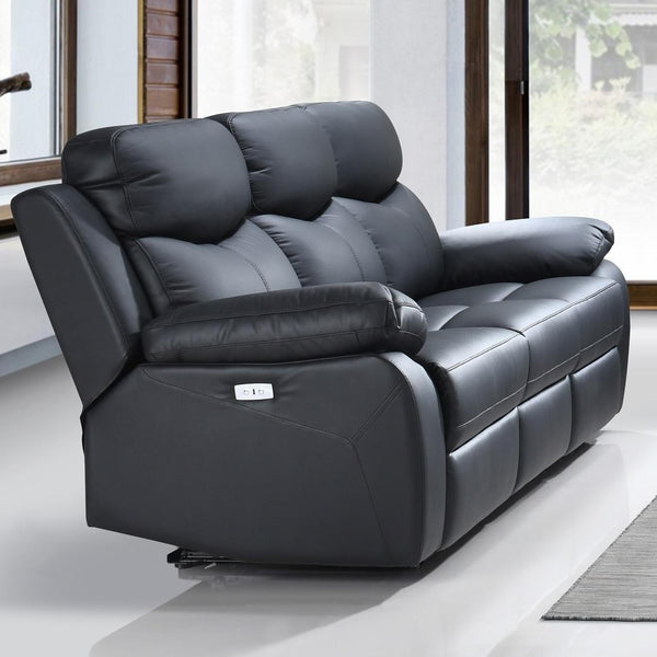 IFDC Power Reclining Leather Match Sofa IF 8120 - S IMAGE 1