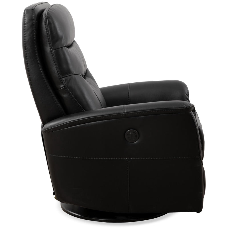 IFDC Power Swivel Glider Rocker Polyurethane Recliner with Wall Recline IF-6300 IMAGE 4