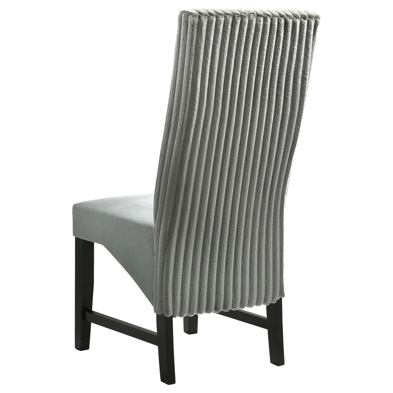 Coaster Furniture Barrand 106389 Upholstered Dining Side Chair - Grey IMAGE 6