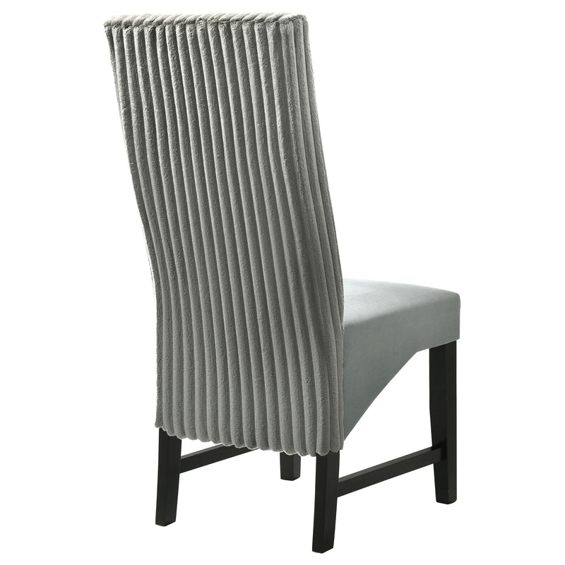 Coaster Furniture Barrand 106389 Upholstered Dining Side Chair - Grey IMAGE 7