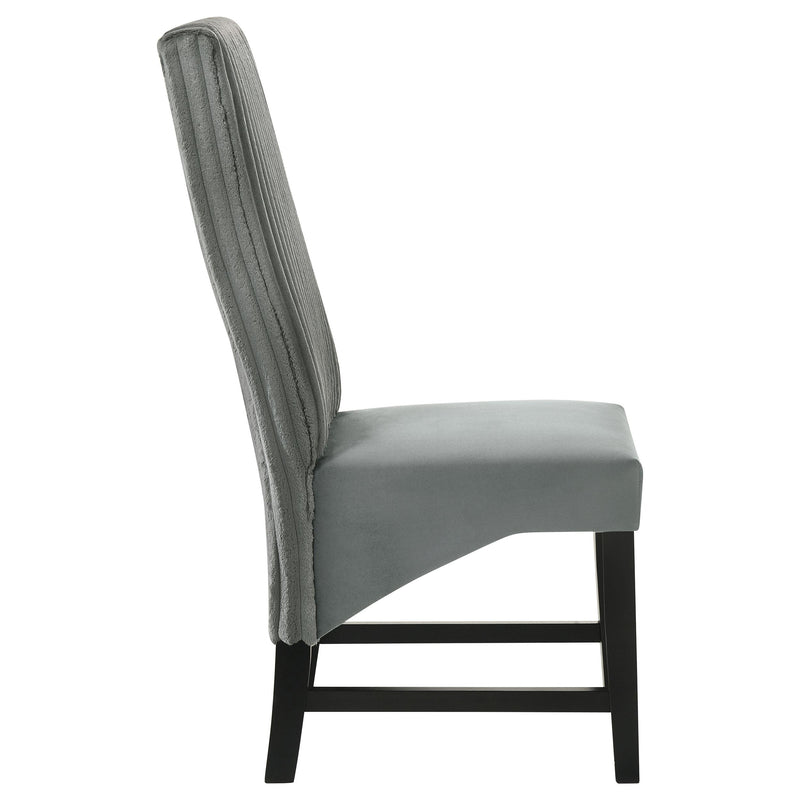 Coaster Furniture Barrand 106389 Upholstered Dining Side Chair - Grey IMAGE 8