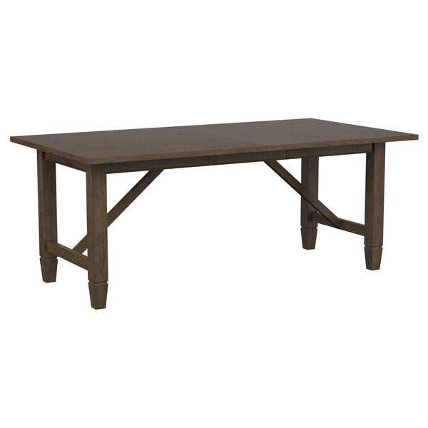 Coaster Furniture Matisse 108311 Rectangular 94-inch Wood Dining Table - Light Brown IMAGE 1