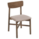 Coaster Furniture Parkridge 108562 Dining Side Chair - Natural Walnut IMAGE 1