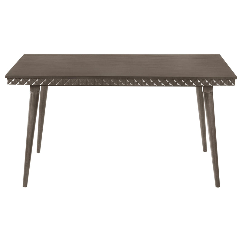 Coaster Furniture Onslow 108621 59-inch Rectangular Wood Dining Table - Dark Brown IMAGE 3