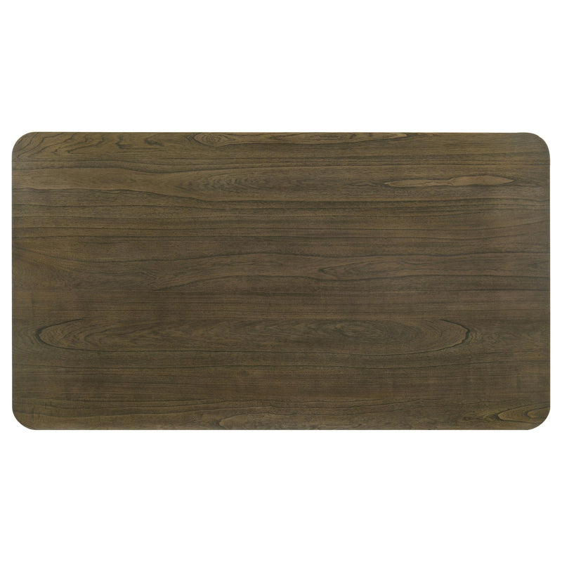 Coaster Furniture Biloxi 108681 71-inch Rectangular Wood Dining Table - Greyish Brown IMAGE 5