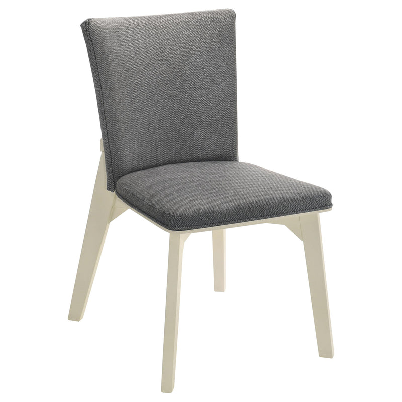 Coaster Furniture Biloxi 108682 Upholstered Dining Side Chair - Grey IMAGE 1