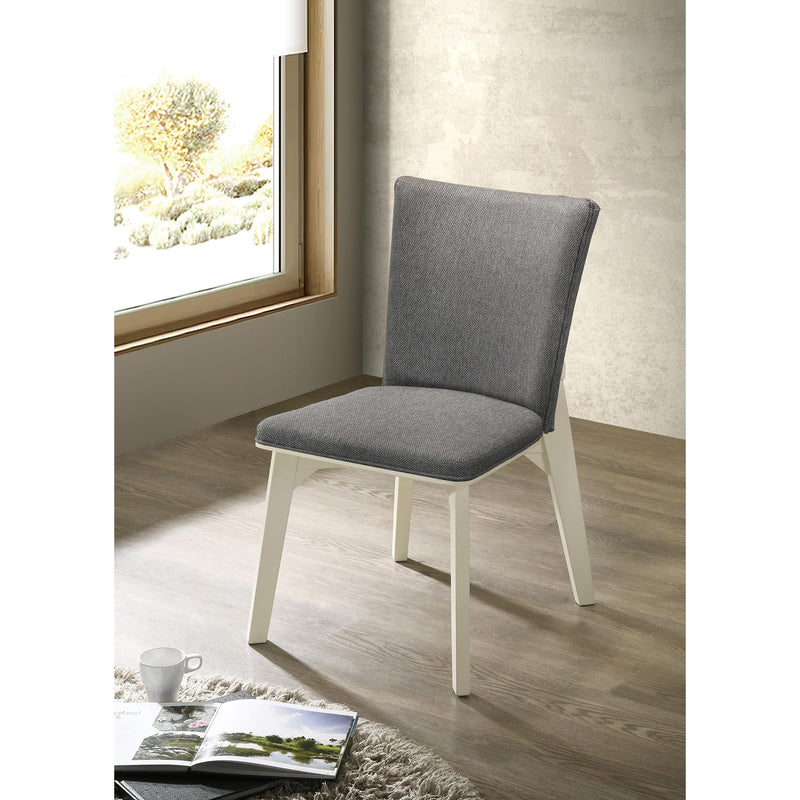 Coaster Furniture Biloxi 108682 Upholstered Dining Side Chair - Grey IMAGE 2