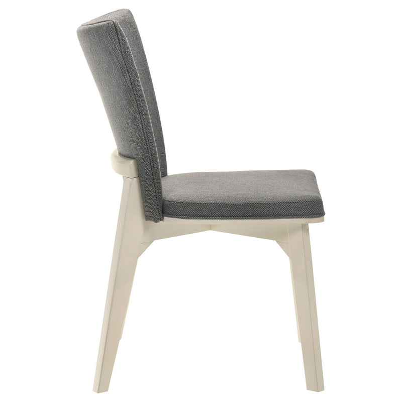 Coaster Furniture Biloxi 108682 Upholstered Dining Side Chair - Grey IMAGE 8