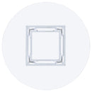 Coaster Furniture Starlight 192561BG Round 54-inch Glass Top Metal Dining Table - Chrome IMAGE 4