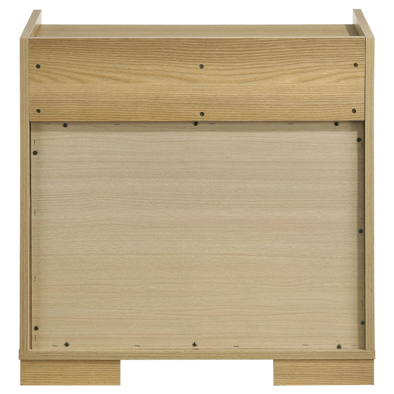 Coaster Furniture Hyland 215652 2-Drawer Nightstand Bedside Table - Natural IMAGE 7