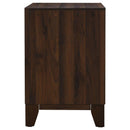 Coaster Furniture Welsley 223442 2-Drawer Nightstand Bedside Table - Walnut IMAGE 5