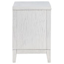 Coaster Furniture Marielle 224842 2-Drawer Nightstand Bedside Table - Distressed White IMAGE 9