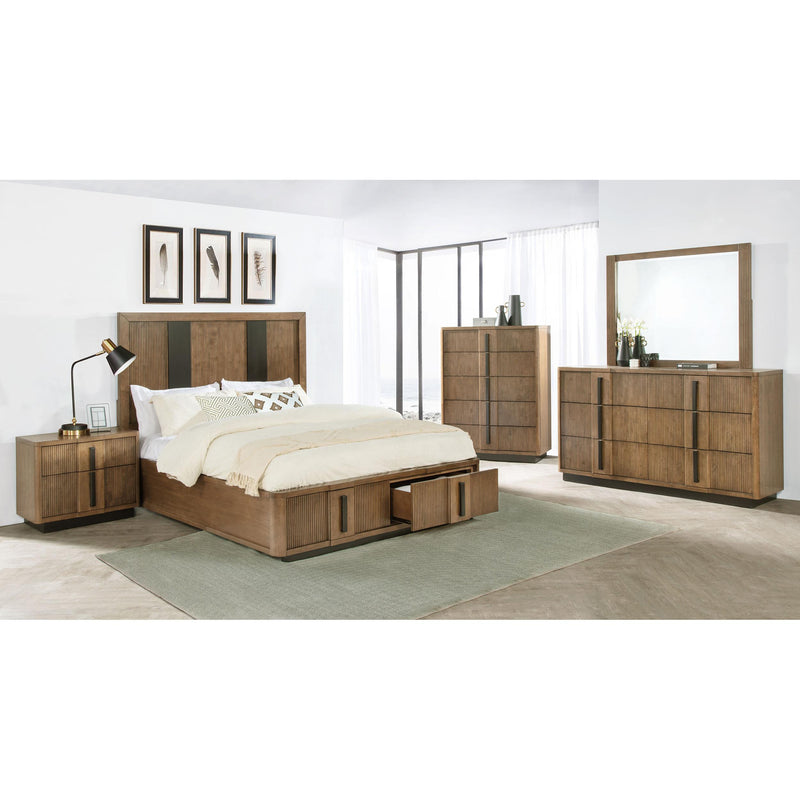 Coaster Furniture Terrace 224902 2-Drawer Nightstand Bedside Table - Ash Brown IMAGE 11