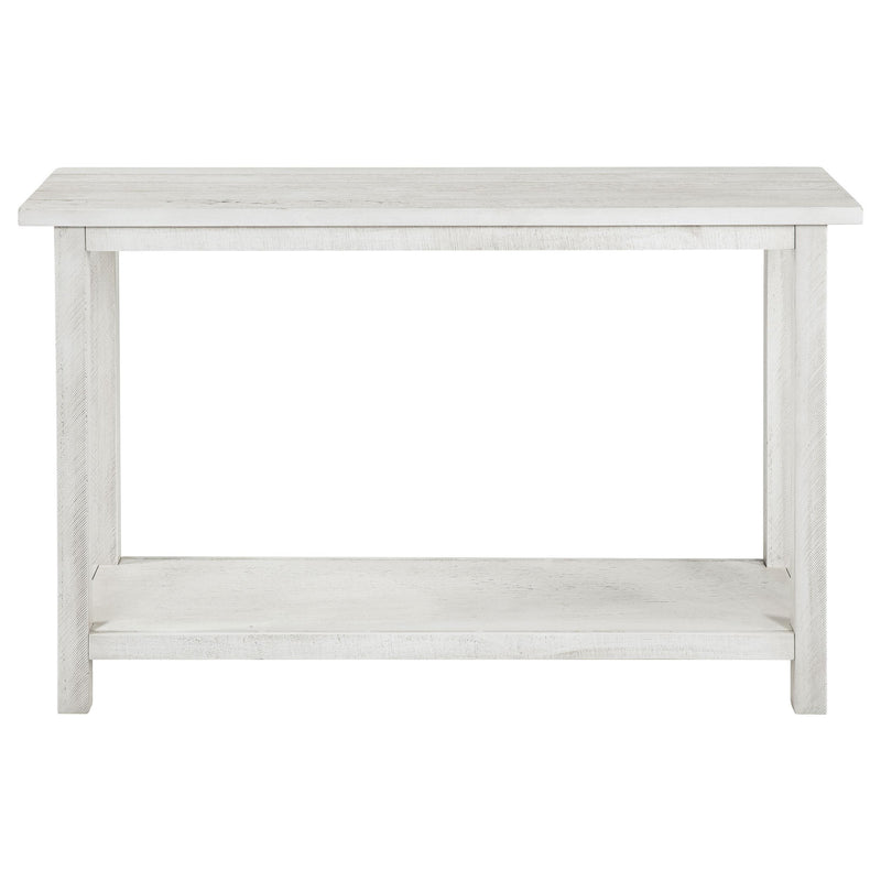 Coaster Furniture Payne 710559 Wood Entryway Sofa Console Table - White IMAGE 2