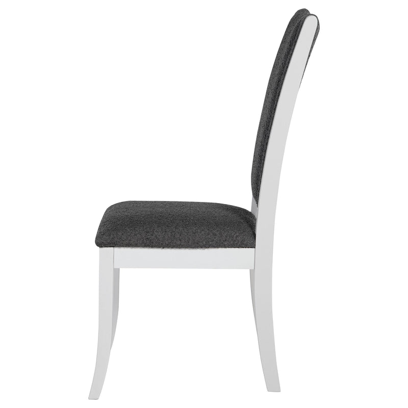 Coaster Furniture Judd 109332 Upholstered Dining Side Chair - Pearl White IMAGE 5