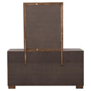 Coaster Furniture Jessica 200713M 6-Drawer Dresser with Mirror - Cappuccino IMAGE 6