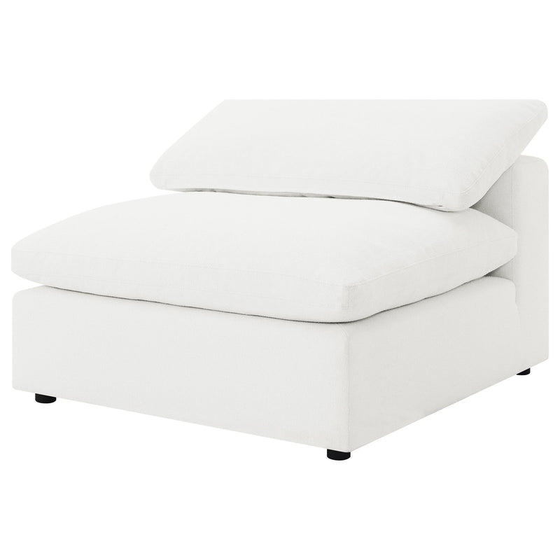 Coaster Furniture Raleigh 551751-SETB 5 pc Boucle Upholstered Modular Sectional - Ivory IMAGE 5