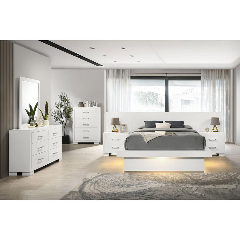 Coaster Furniture Jessica 202993M 6-Drawer Dresser with Mirror - Cream White IMAGE 10