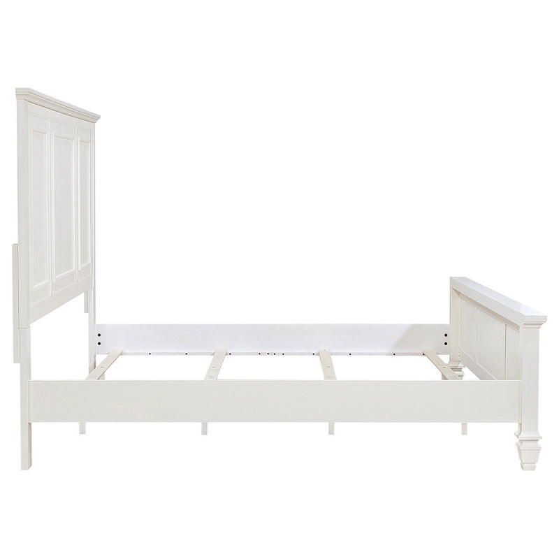 Coaster Furniture Sandy Beach 201301KWN 63-inch California King Panel Bed - Cream White IMAGE 6