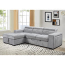 IFDC Fabric Sleeper Sectional IF-9080 LHF IMAGE 3