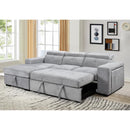 IFDC Fabric Sleeper Sectional IF-9080 LHF IMAGE 4