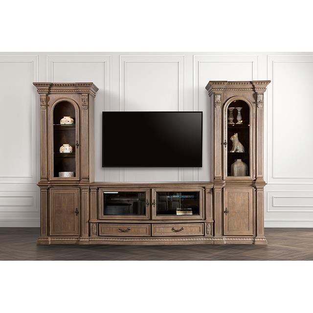 Furniture of America Bromoak FM5418AK-TV-SET Entertainment Center IMAGE 2