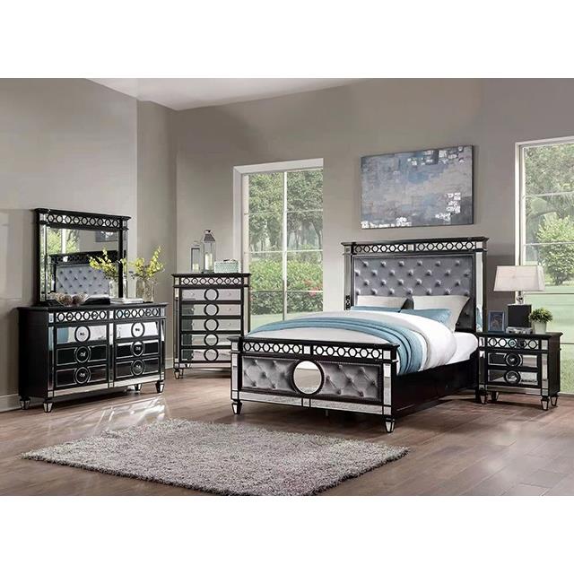  Furniture of America Theola NX7134GY-EK King Bed IMAGE 2