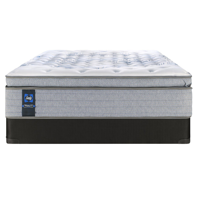 Sealy Emilio Plush Euro Pillow Top Mattress Set 5" (Full) IMAGE 2