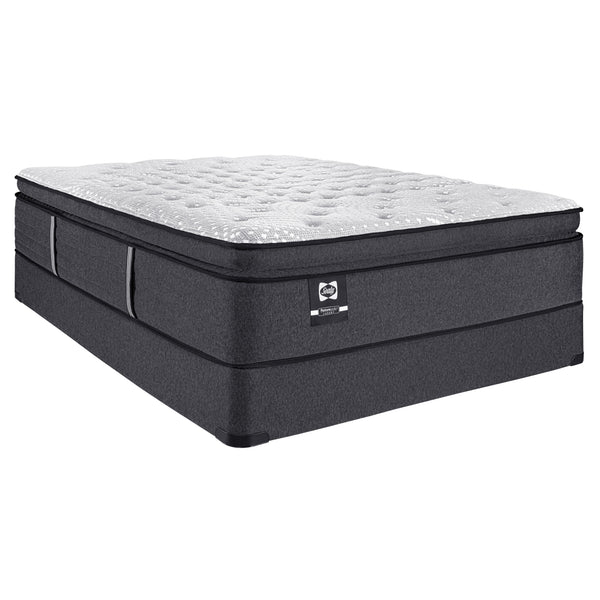 Sealy Montagne Plush Euro Pillow Top Mattress Set 5" (Queen) IMAGE 1