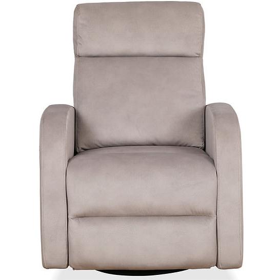 IFDC Swivel Glider Fabric Recliner with Wall Recline IF-6337 IMAGE 3
