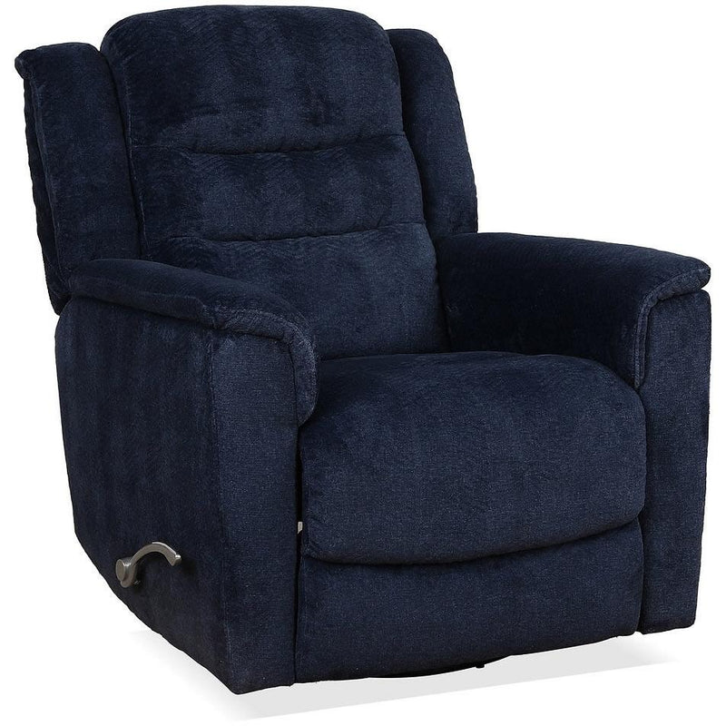 IFDC Swivel Glider Fabric Recliner with Wall Recline IF-6347 IMAGE 1